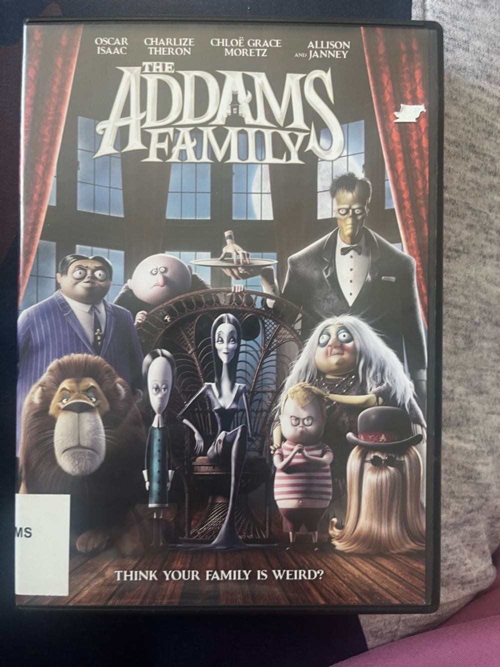 Addams Family Animated Movie DVD